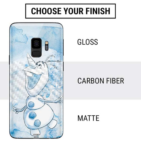 Disney Frozen Frozen Olaf Art Galaxy S9 Skin